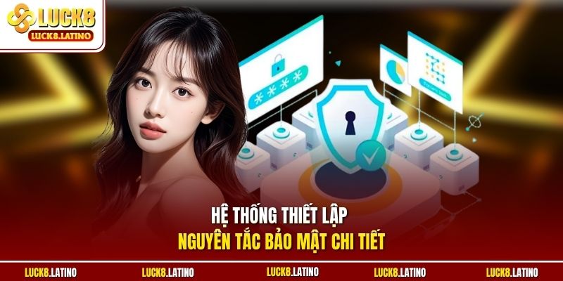 Hệ thống thiết lập nguyên tắc bảo mật chi tiết